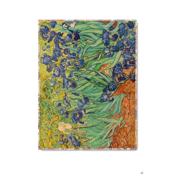 Johnny Was Irisis Travel Blanket Van Gogh Reversible Blue Floral Home Lounge NEW - Picture 6 of 7